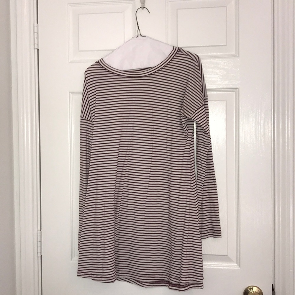striped dress